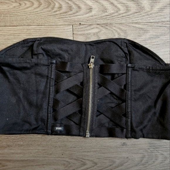 VICTORIA'S SECRET PINK Sequin Crop Top - Picture 2 of 3